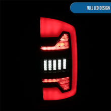 Ronnin - Fits 2007-2009 Dodge Ram 1500 2500 3500 Upgraded Full LED Integrated Brake Lamps and Turn Signal Tail Lights Assembly Replacement Pair | Black | White Tube
