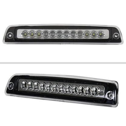 Ronnin - Fits 1994-2001 Dodge Ram 1500 1994-2002 Ram 2500 3500 LED High Mount Stop Light Third 3rd Brake Lamp Piece | Chrome