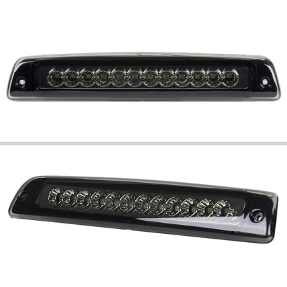 Ronnin - Fits 1994-2001 Dodge Ram 1500 1994-2002 Ram 2500 3500 LED High Mount Stop Light Third 3rd Brake Lamp Piece | Smoke