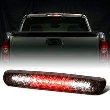 2007-2012 Chevy Silverado GMC Sierra 1500 2500 3500 LED High Mount Stop Light Third 3rd Brake Lamp Piece | Smoke