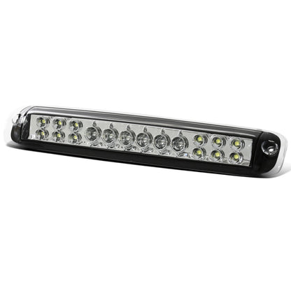 Ronnin - Fits 1999-2006 Chevy Silverado GMC Sierra 1500 2500HD 3500 LED Center High Mount Stop Lamp 3rd Third Brake Light Assembly Piece | Chrome