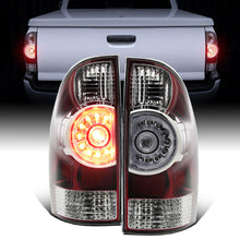 Ronnin - Fits 2005-2015Toyota Tacoma Pickup LED Integrated Brake and Turn Signal Tail Lights Assembly Pair | Red