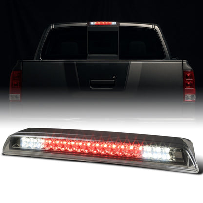 Ronnin - Se adapta a la luz de freno LED de montaje alto del Nissan Titan 2004-2015, tercera luz de freno de una pieza | Humo