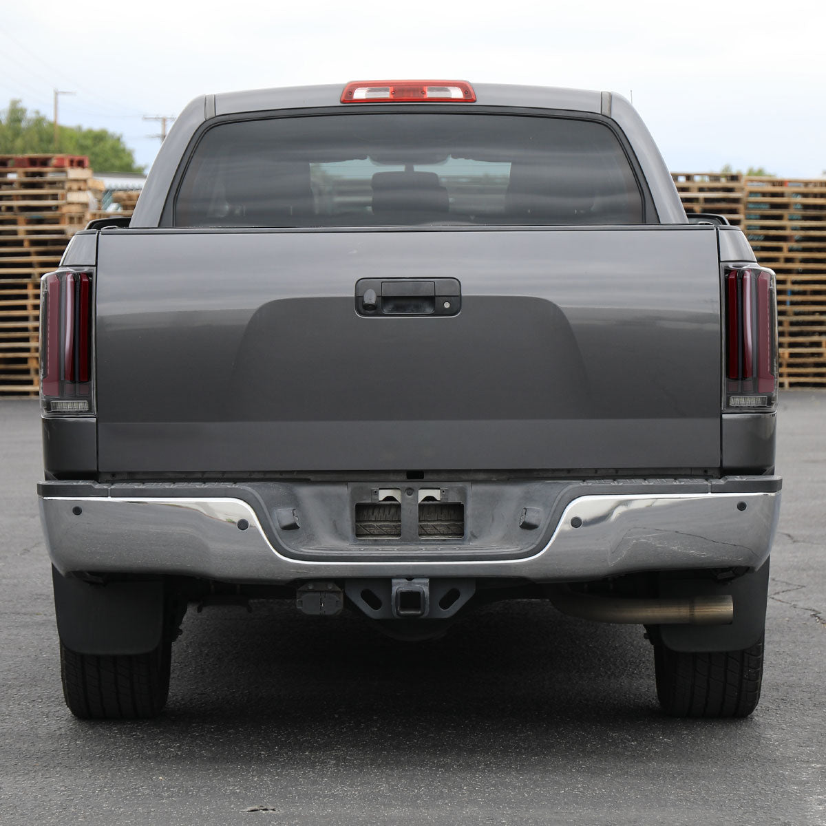 Ronnin - Fits 2007-2013 Toyota Tundra Pickup Truck Full LED Tail Lights Integrated Brake and Sequential Turn Signals + Animated Startup Effect Parking Assembly Pair | Glossy Black