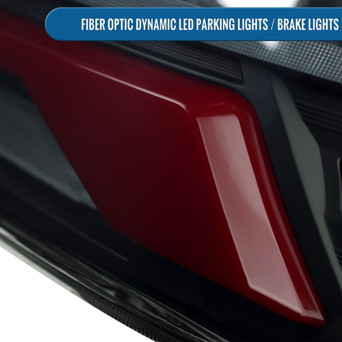 Ronnin - Fits 2015-2021 Subaru WRX | WRX STI US Spec Full LED Tail Lights Animated Startup Effect + Sequential Signal Lamps Assembly Pair | Black Smoke