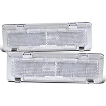 Ronnin - Compatible con Chevy Camaro Pontiac Firebird 1985-1992 Par de montaje de repuesto para luces de posición laterales | Cromado
