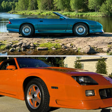 Ronnin - Se adapta a Chevy Camaro Pontiac Firebird 1985-1992 Par de luces direccionales de defensa laterales de repuesto | Ahumado