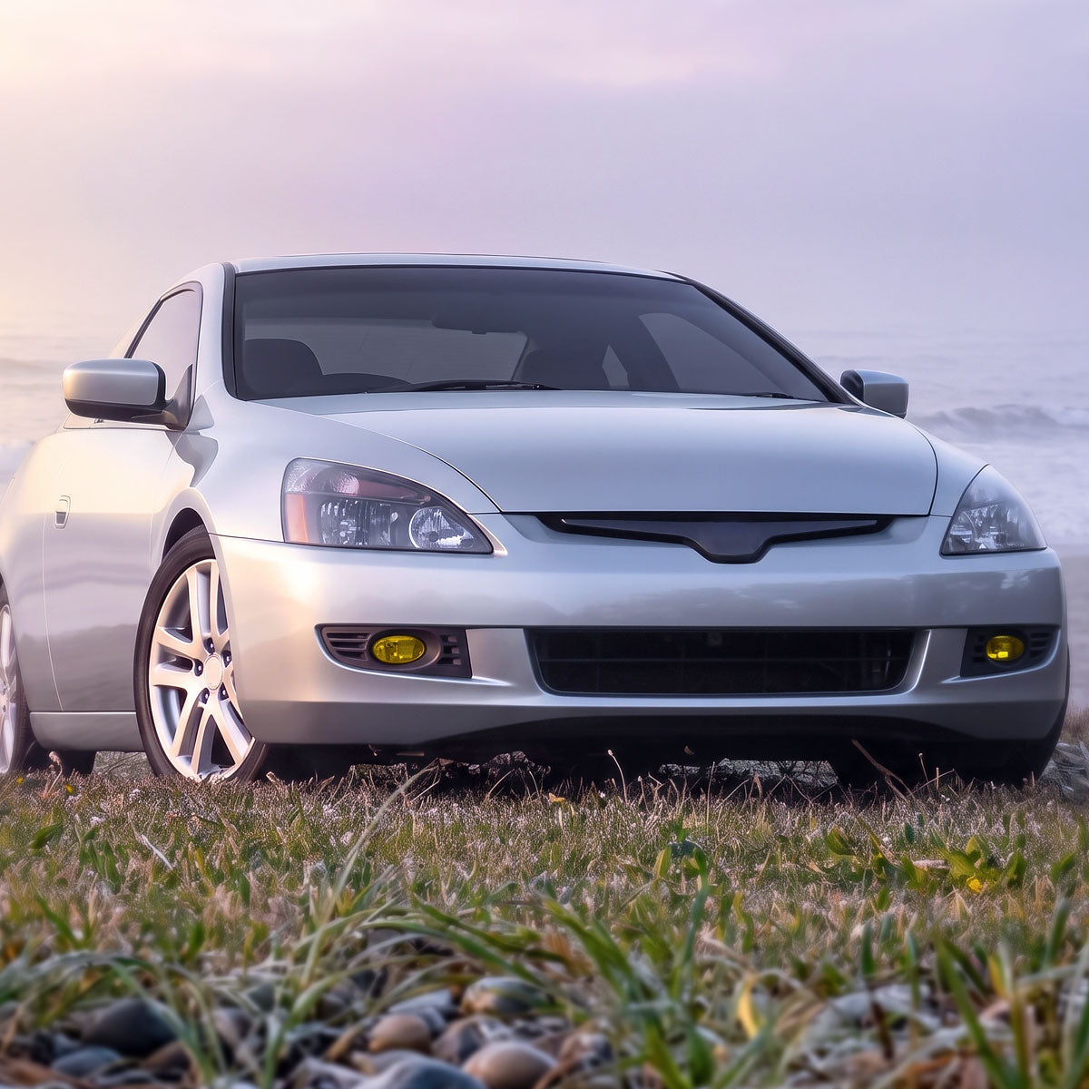 2003-2005 Honda Accord 2Dr Fog Lights Pair | Amber
