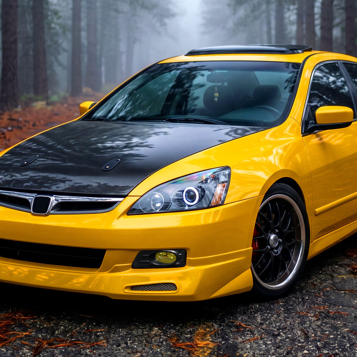 2006-2007 Honda Accord 4Dr Fog Lights Pair | Amber