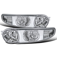 Ronnin - Fits 2000-2007 GMC Sierra Yukon XL Denali Bumper Turn Signal Lights  Replacement Pair | Chrome