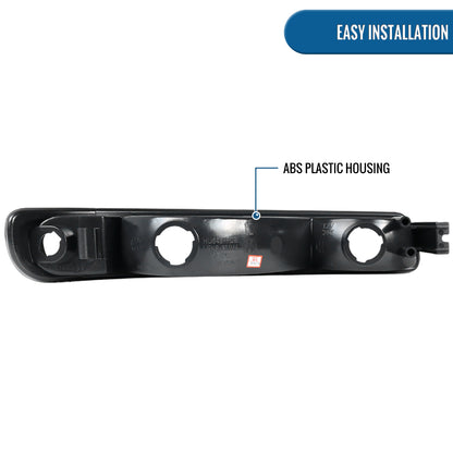 Ronnin - Fits 1999-2007 GMC Sierra Classic Yukon XL Bumper Lights Turn Signal Lamps Replacement Assembly Pair | Chrome