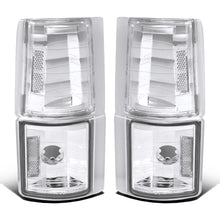 Ronnin - Fits 1994-1999 GMC C/K 1500 2500 3500 Suburban Sierra Yukon Factory Replacement Clear Reflector Corner Lights Assembly Pair | Chrome