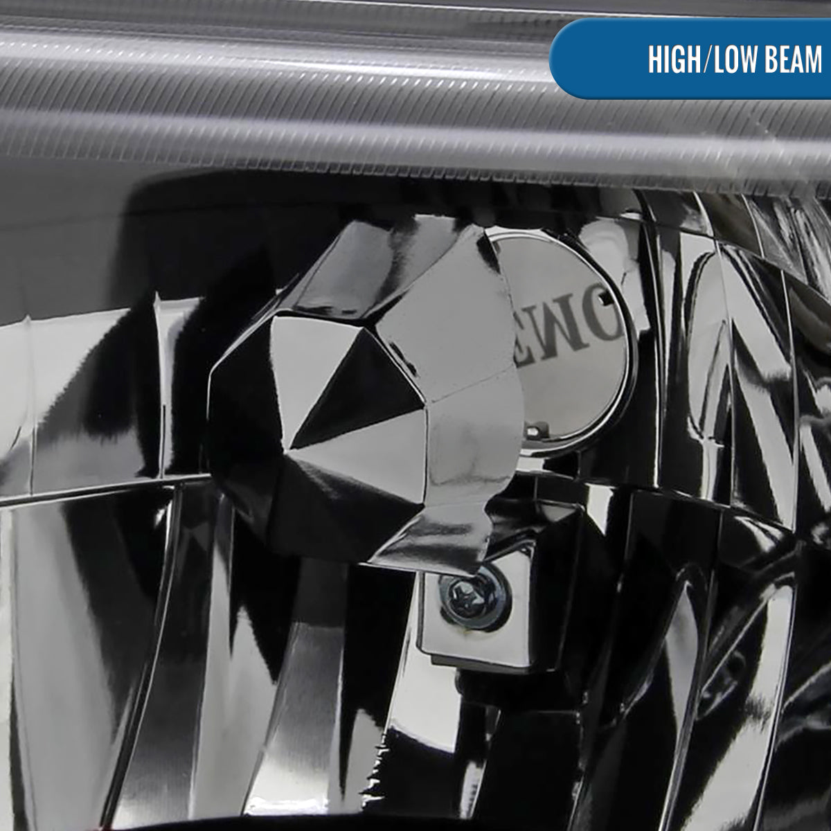 Ronnin - Se adapta a Ford Ranger 1998-2000, luces de circulación diurna LED mejoradas, conjunto de faros delanteros (par) | Negro