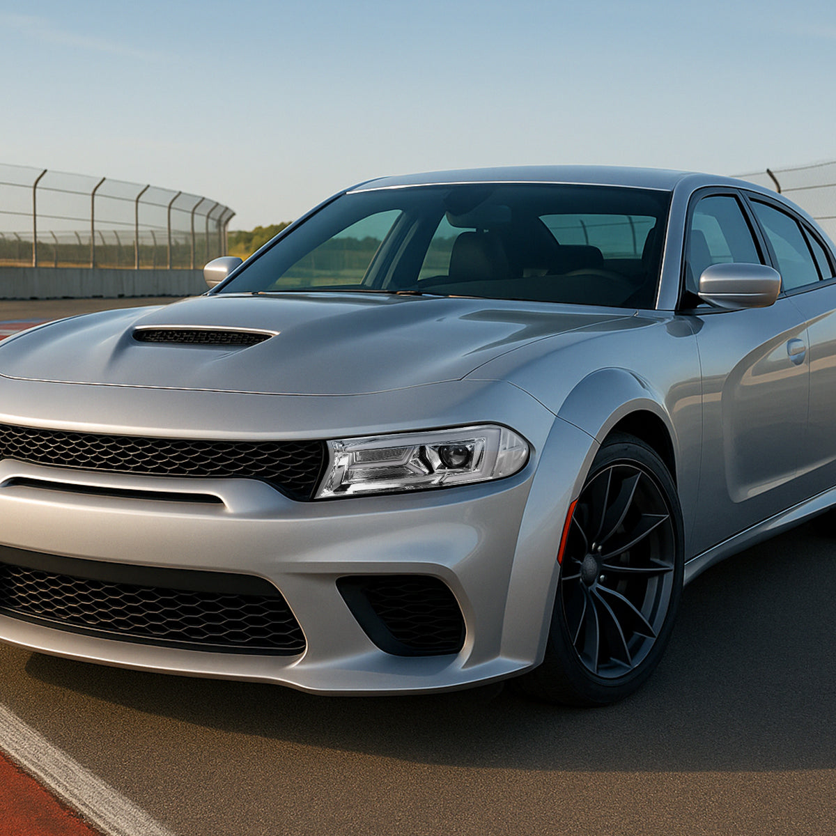 Ronnin - Compatible con Dodge Charger 2015-2023 | Par de faros delanteros halógenos de proyector con intermitentes LED secuenciales de repuesto mejorados | Cromados