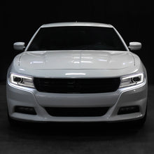Ronnin - Compatible con Dodge Charger 2015-2023 | Par de faros delanteros halógenos de proyector con intermitentes LED secuenciales de repuesto mejorados | Cromados
