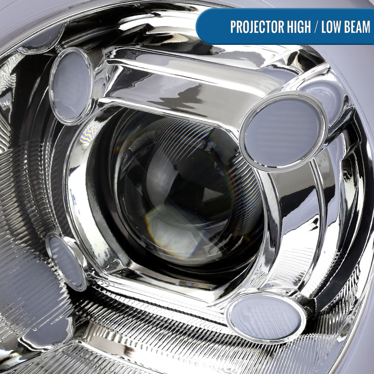 2014-2022 Mini Cooper F55 F56 F57 2016-2022 Clubman F54 LED Tube DRL Switchback Turn Signals Projector Halogen Headlights Assembly Pair | Chrome