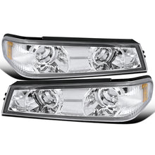 Ronnin - Fits 2004-2012 Chevy Colorado GMC Canyon 2006-2008 ISUZU I-Series Factory Replacement Corner Turn Signal Lights Assembly Pair | Chrome