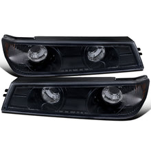 Ronnin - Fits 2004-2012 Chevy Colorado GMC Canyon 2006-2008 ISUZU I-Series Factory Replacement Corner Turn Signal Lights Assembly Pair | Black Smoke