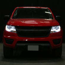 Ronnin - Fits 2015-2022 Chevy Colorado Upgraded Replacement  Halogen Projector Headlights LED Tube Driving Lights  Assembly Pair | Chrome