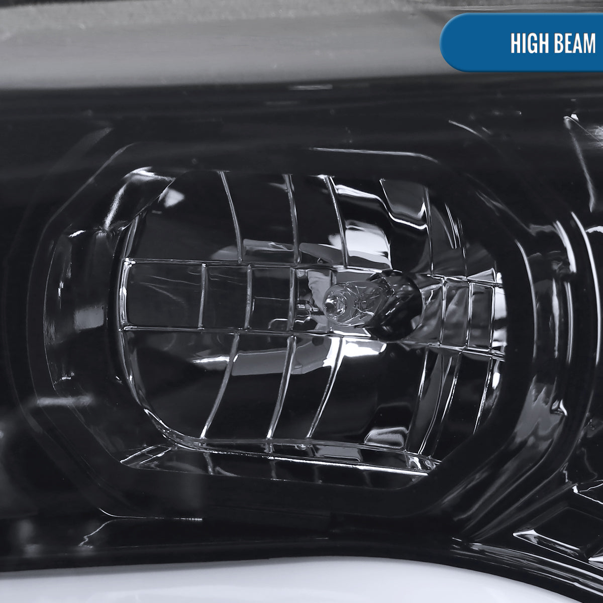 Ronnin - Fits 2015-2022 Chevy Colorado Upgraded Replacement  Halogen Projector Headlights LED Tube Driving Lights  Assembly Pair | Black Smoke