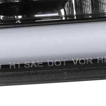 Ronnin - Fits 2004-2008 Ford F150 Lincoln Mark LT Upgraded Replacement LED Tube Driving Lights Projector Headlights Assembly Pair | Gloss Black