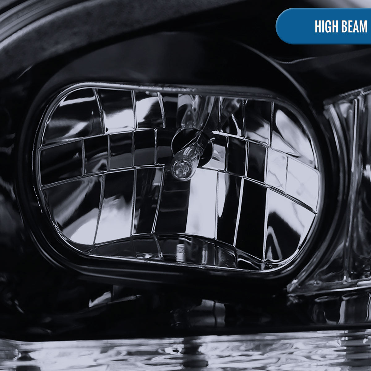 Ronnin - Fits 2001-2005 Lexus IS300 Upgrade Replacement LED Turn Signal Lights Projector Xenon Headlights Assembly Pair | Black Smoke