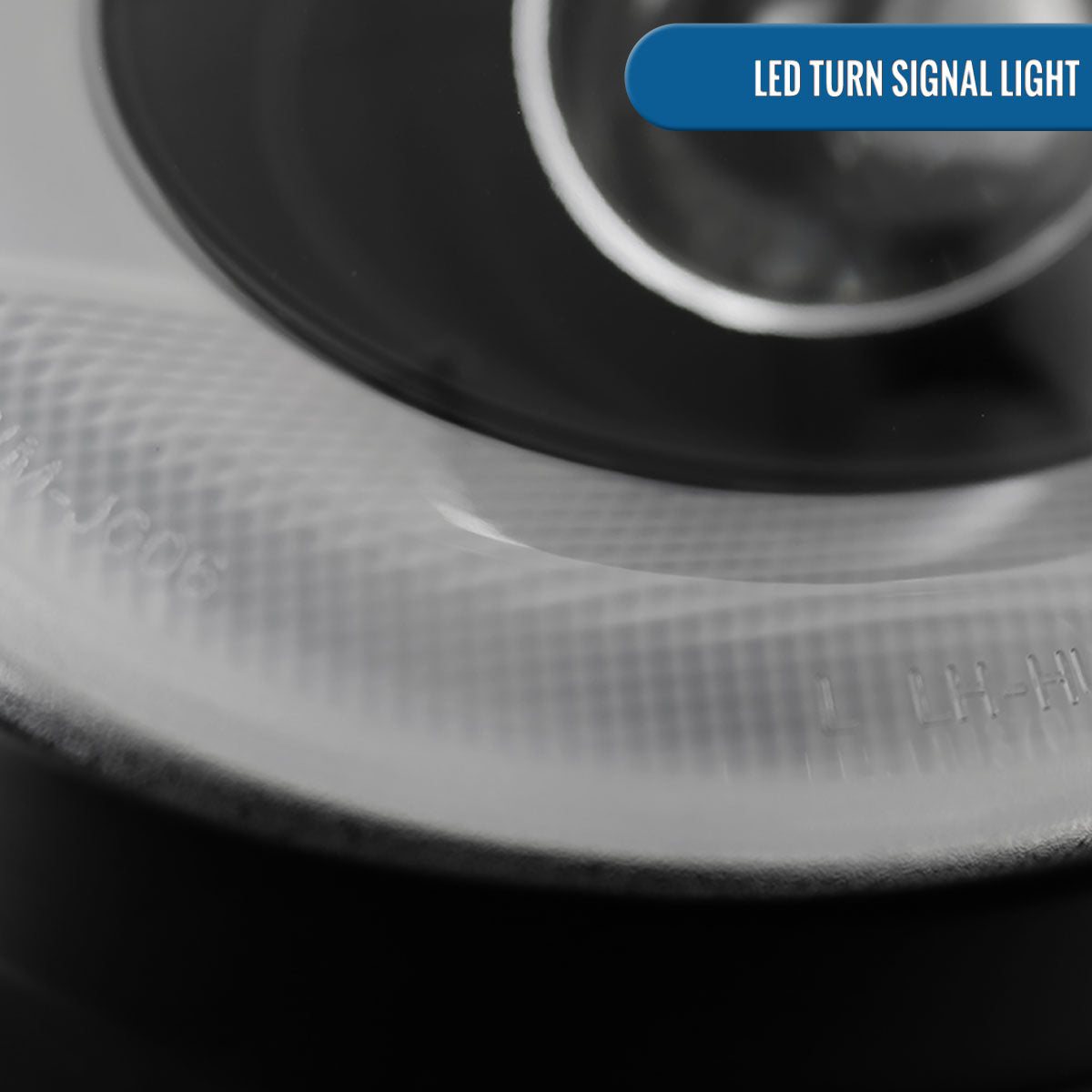 Ronnin - Fits 2007-2015 Mini Cooper R55 R56 R57 R58 R59 Upgraded LED Turn Signal Lights Tube Projector Headlights Assembly Pair | Black