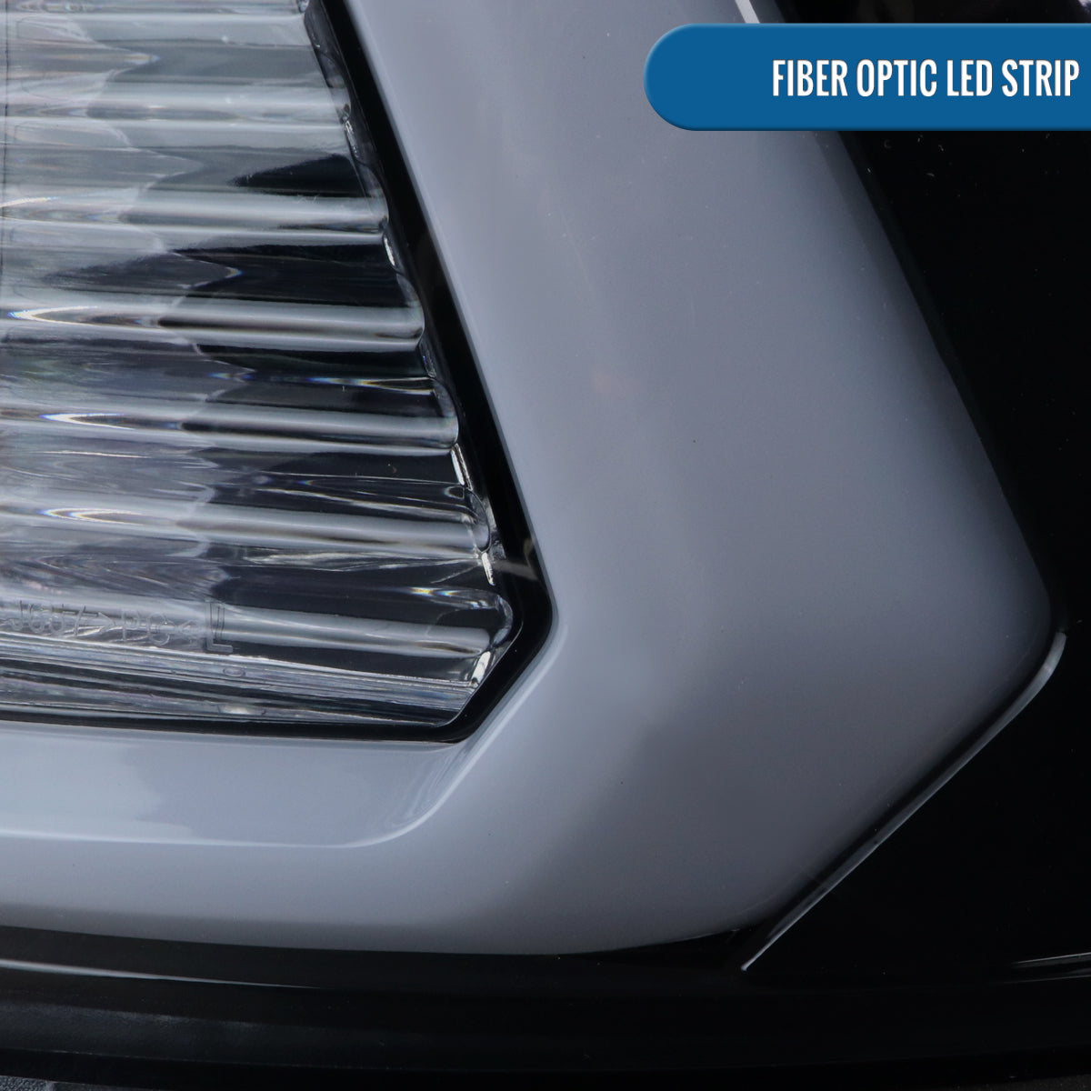 Ronnin - Fits 2009-2018 Ram 1500 2500 3500 2019-2024 Ram 1500 Classic LED Tube Running Lights Halogen Projector Headlights Replacement Assembly Pair | Black Smoke