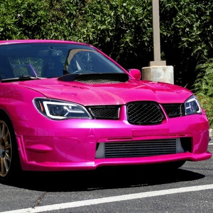 Ronnin - Fits 2006-2007 Subaru Impreza WRX STI Upgraded Projector Halogen Headlights LED Sequential Turn Signal Tube  Assembly Pair | Black