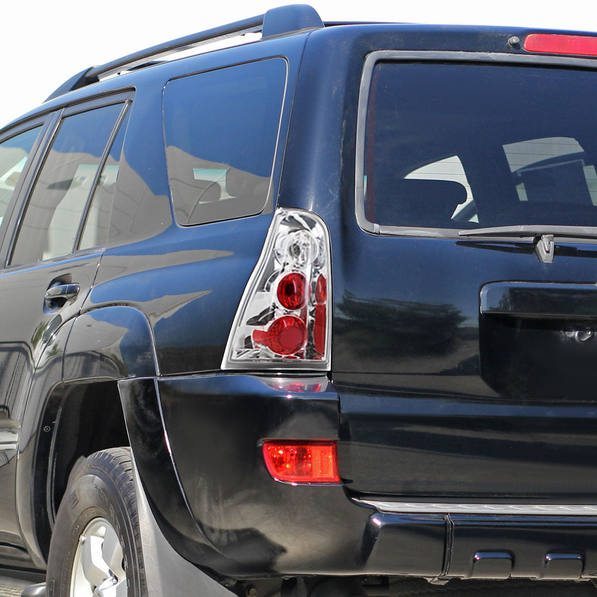 2003-2005 Toyota 4Runner Upgrade Euro Style Tail Lights Replacement Assembly Pair | Chrome