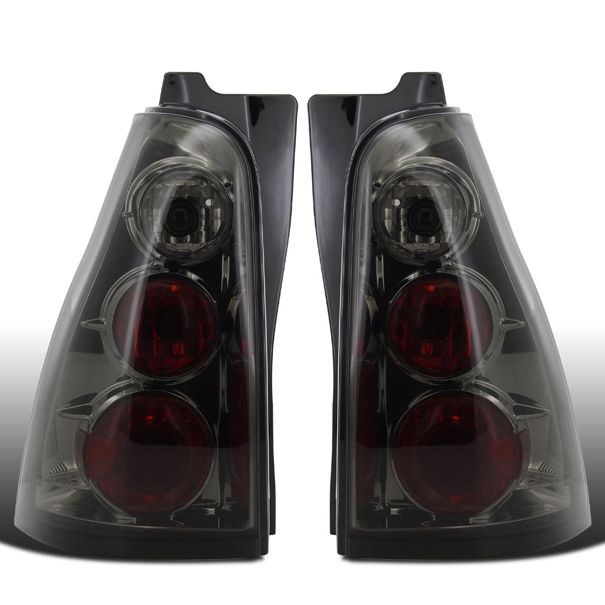 2003-2005 Toyota 4Runner Upgrade Euro Style Tail Lights Replacement Assembly Pair | Smoke