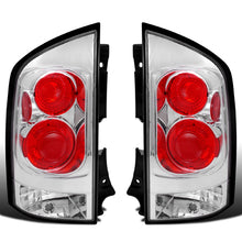 Ronnin - Fits 2005-2015 Nissan Armada Euro Style Tail Lights Replacement Assembly Pair | Chrome