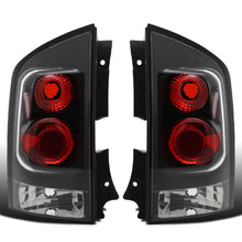 Ronnin - Fits 2005-2015 Nissan Armada Euro Style Tail Lights Replacement Assembly Pair | Black