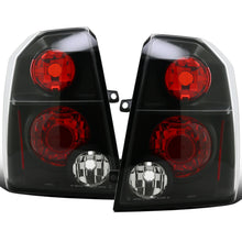 Ronnin - Fits 2007-2012 Dodge Caliber Rear Tail Lights Lamps Assembly Pair | Black