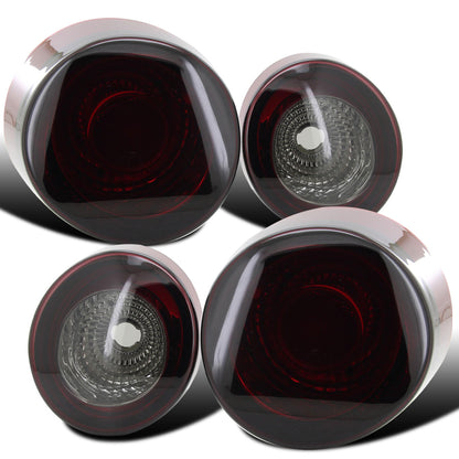 Ronnin - Fits 2005-2010 Chevy Cobalt Coupe Replacement Tail Lights Pair | Smoke