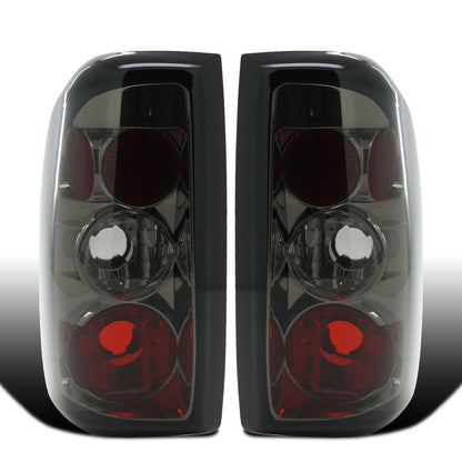 Ronnin - Fits 1997-2004 Dodge Dakota Factory Replacement Tail Lights Assembly Pair | Smoke