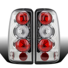 Ronnin -  Fits 2000-2006 Chevy Tahoe Suburban GMC Yukon Denali XL Factory Replacement Tail Lights Assembly Pair | Chrome