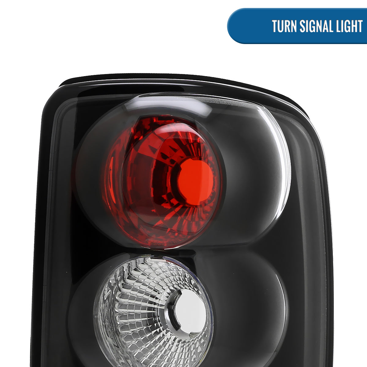 Ronnin -  Fits 2000-2006 Chevy Tahoe Suburban GMC Yukon Denali XL Factory Replacement Tail Lights Assembly Pair | Black