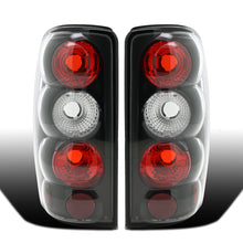 Ronnin -  Fits 2000-2006 Chevy Tahoe Suburban GMC Yukon Denali XL Factory Replacement Tail Lights Assembly Pair | Black