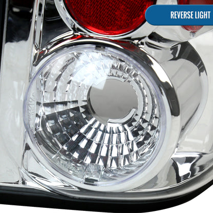 Ronnin - Fits 2003-2006 Ford Expedition Upgrade Tail Lights Assembly Replacement Pair | Chrome
