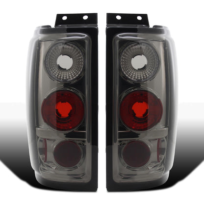 Ronnin - Fits 1997-2002 Ford Expedition Upgrade Tail Lights Assembly Replacement Pair | Smoke