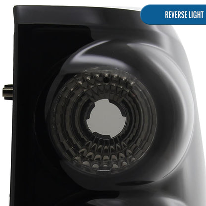 Ronnin - Compatible con Ford Explorer de 4 puertas 2002-2005, conjunto de luces traseras de repuesto, par | Humo negro