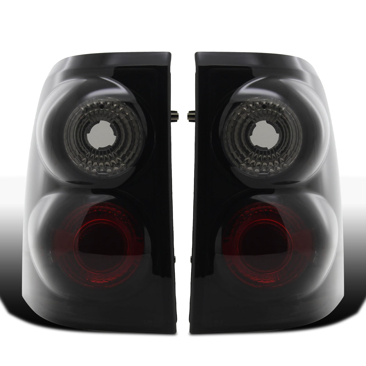 Ronnin - Compatible con Ford Explorer de 4 puertas 2002-2005, conjunto de luces traseras de repuesto, par | Humo negro