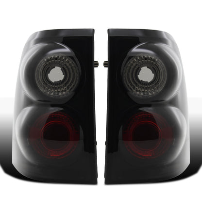 Ronnin - Compatible con Ford Explorer de 4 puertas 2002-2005, conjunto de luces traseras de repuesto, par | Humo negro