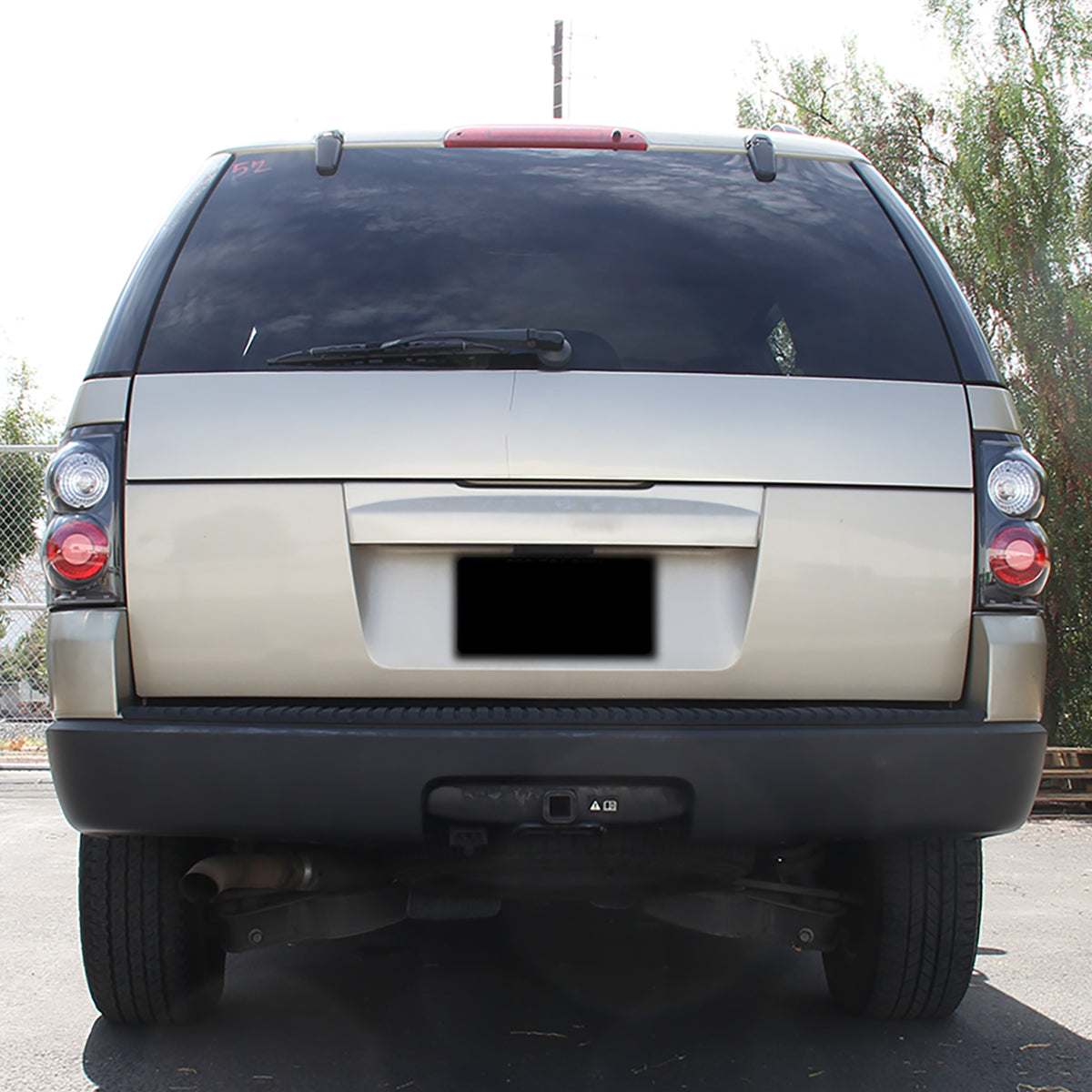 Ronnin - Conjunto de luces traseras de repuesto para Ford Explorer 4 puertas 2002-2005 | Negro