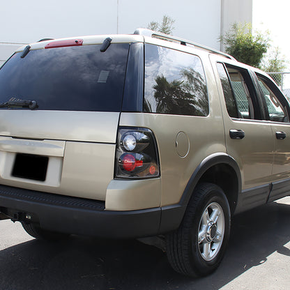 Ronnin - Conjunto de luces traseras de repuesto para Ford Explorer 4 puertas 2002-2005 | Negro