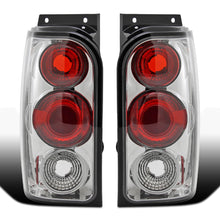 Ronnin - Fits 1998-2001 Ford Explorer Mercury Mountaineer Tail Lights Assembly Replacement Pair | Chrome