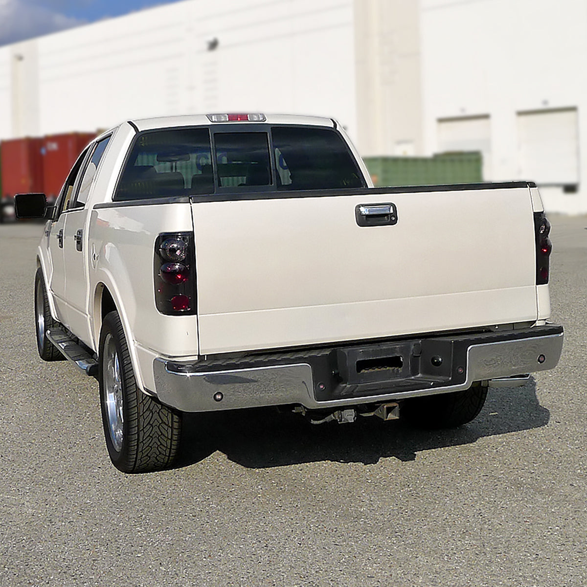 2004-2008 Ford F150 Styleside Tail Lights Assembly Replacement Pair  | Smoke