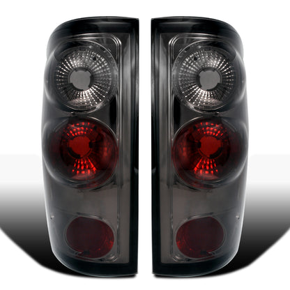 2004-2008 Ford F150 Styleside Tail Lights Assembly Replacement Pair  | Smoke