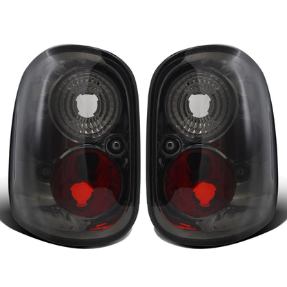 Ronnin - Compatible con Ford F150 Flareside 1997-2003, Ford F150 Heritage Flareside 2004 Euro Style Par de conjunto de luces traseras de repuesto | Ahumado